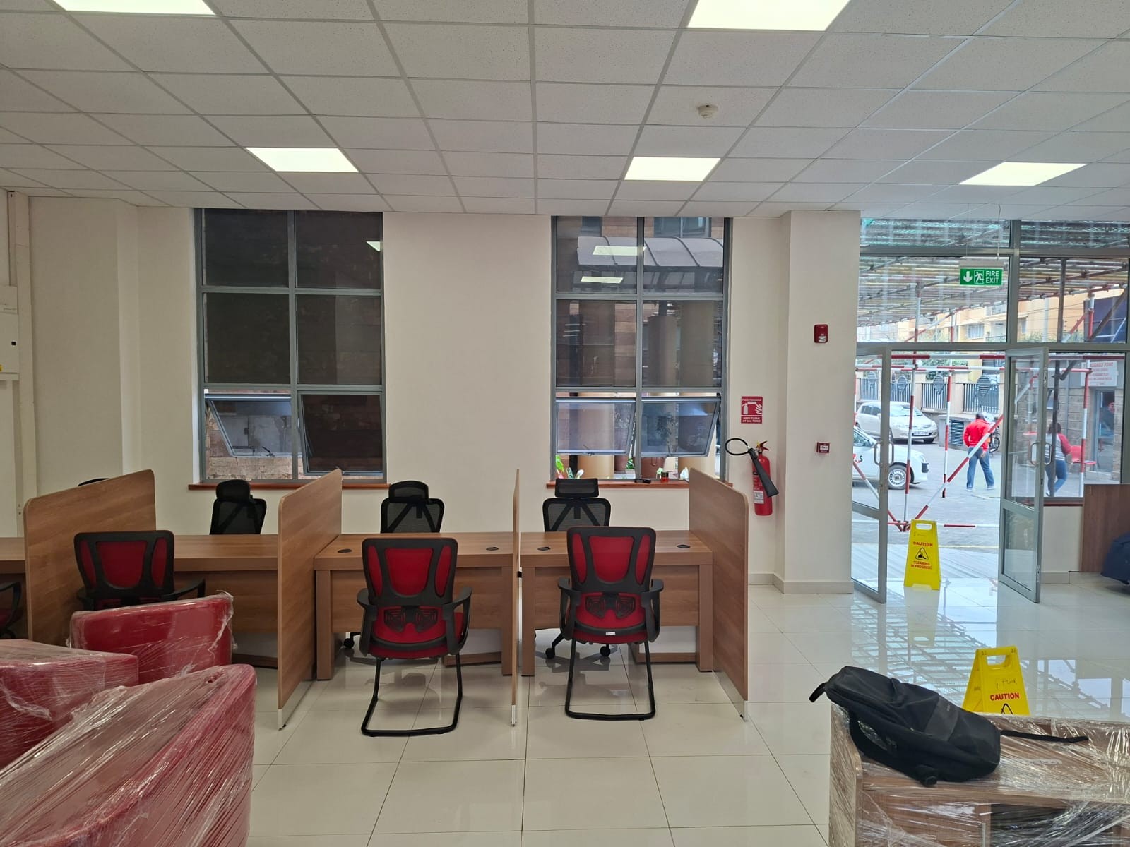 Absa Asset Finance and Mortgage Centre — Reception and customer area