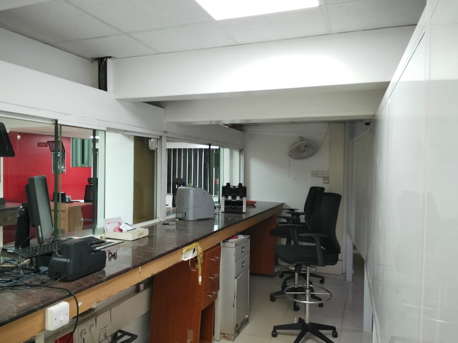 Absa Bank Kisii Branch — Ceiling and lighting maintenance