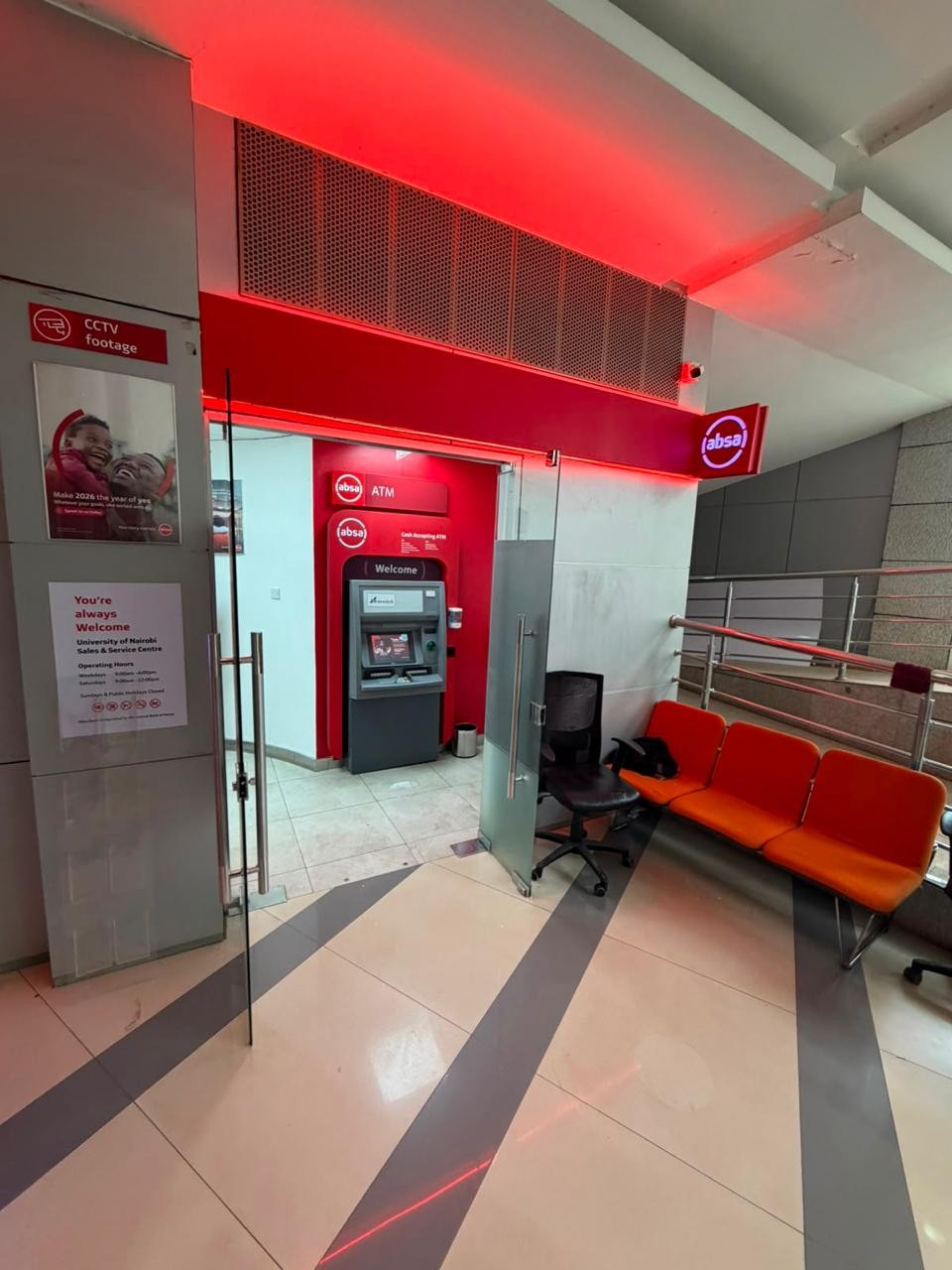 Absa Sales Centre — University of Nairobi — Sales centre fit-out, image 1