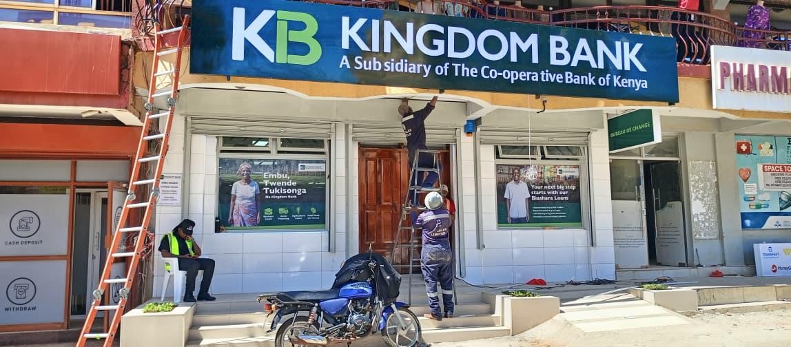 Kingdom Bank Embu branch fit-out by Kozo Builders