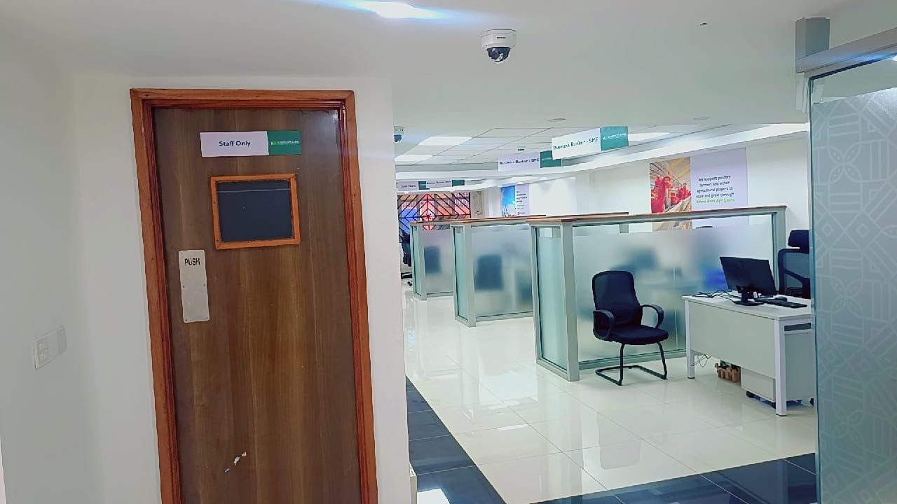 Kingdom Bank Kariobangi North — Branch signage and branding