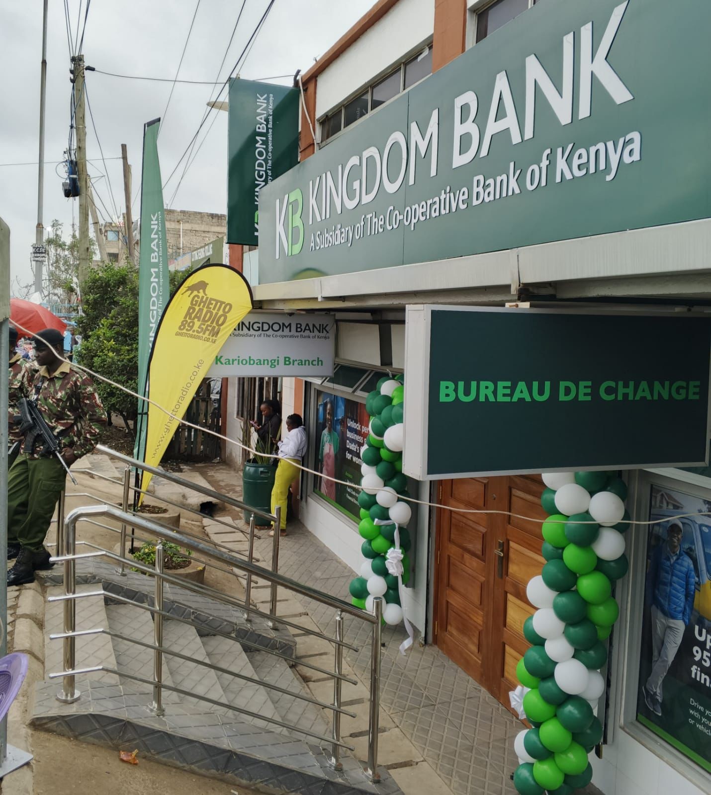 Kingdom Bank Kariobangi branch fit-out by Kozo Builders