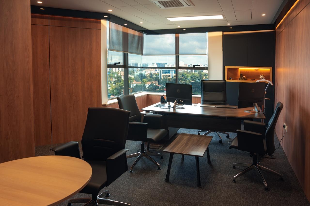 Konvergenz Network Solutions — Premium corporate office fit-out, Upper Hill
