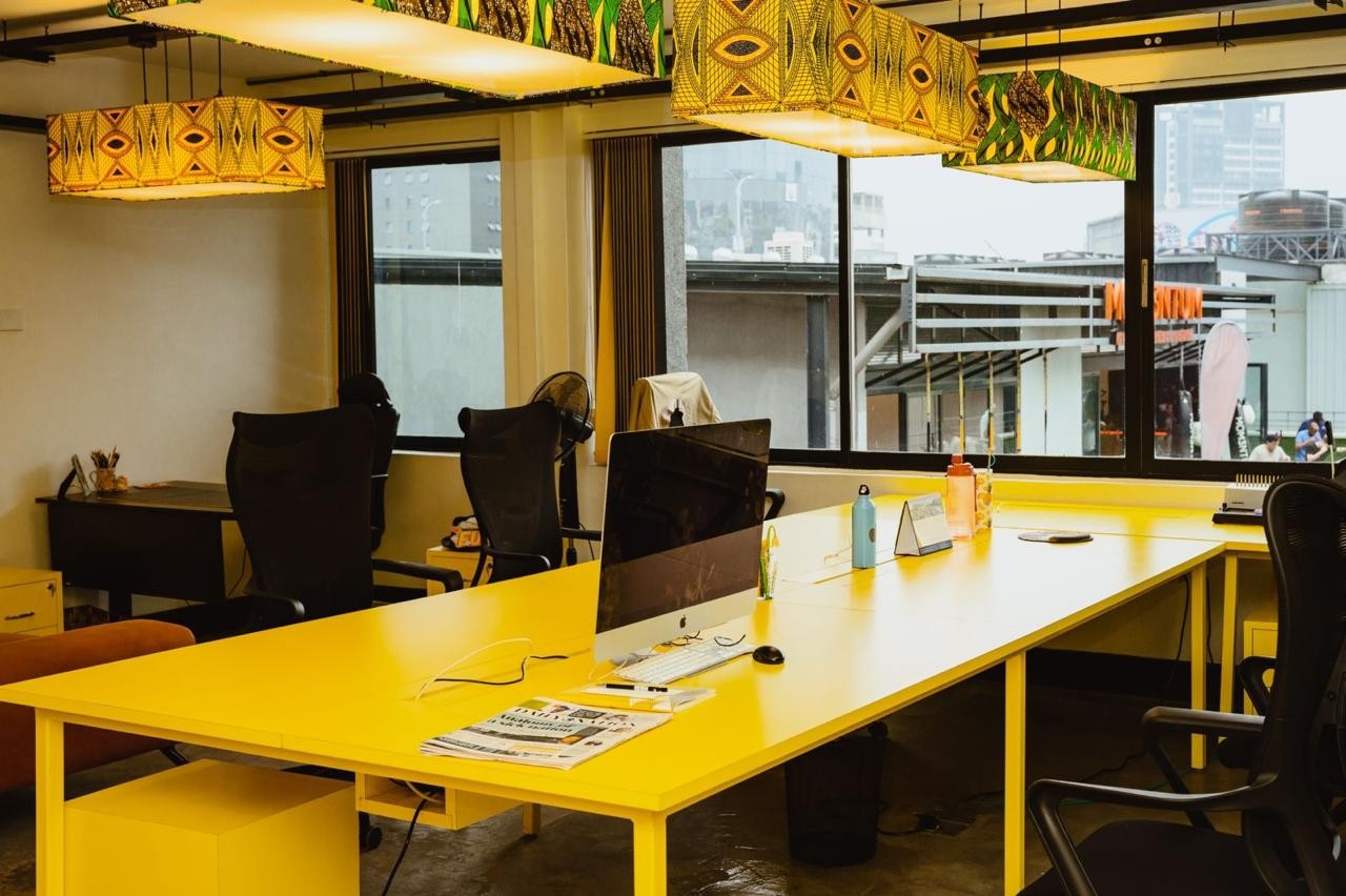 The Partnership Africa — Bold creative office fit-out, Westlands Square