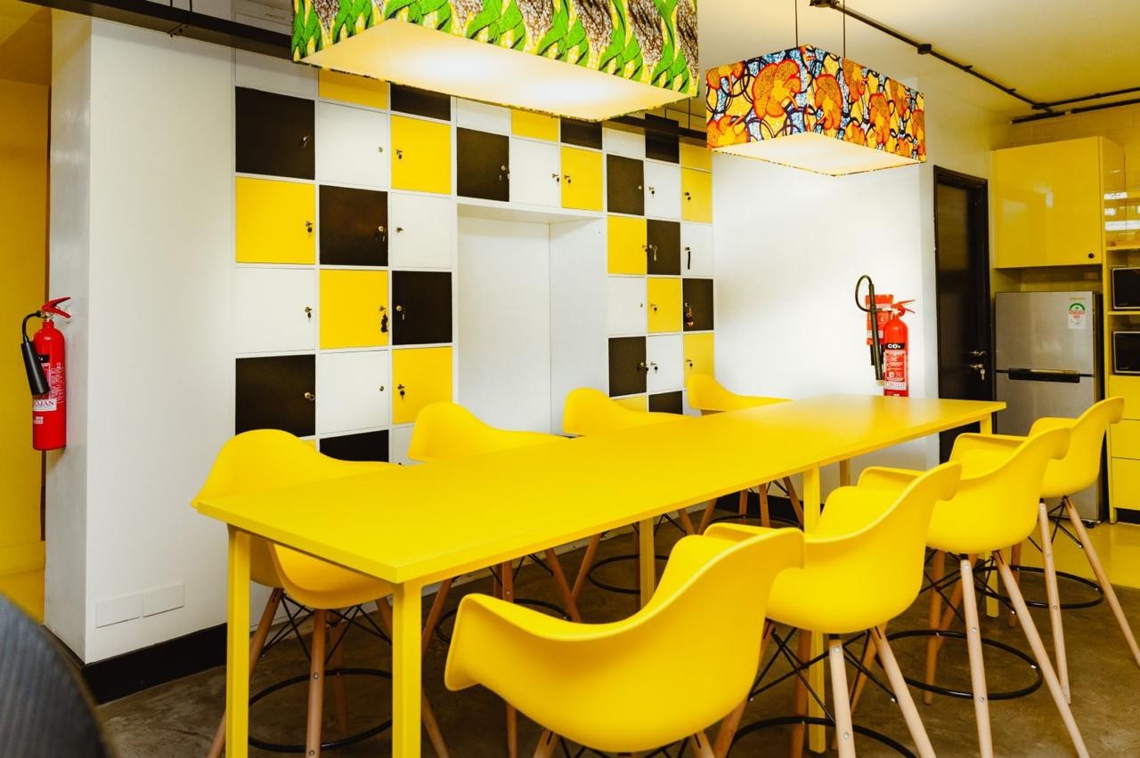 The Partnership Africa — Open plan workstations